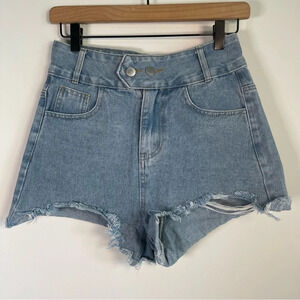 Cloud Ten blue high waisted denim shorts size small